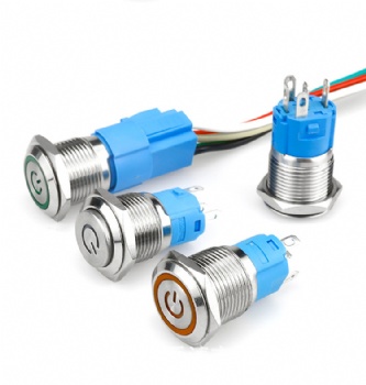 Custom Made Metal Button Switch 8mm 10mm 12mm 16mm 19mm 22mm