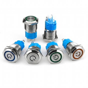 Custom Made Metal Button Switch 8mm 10mm 12mm 16mm 19mm 22mm