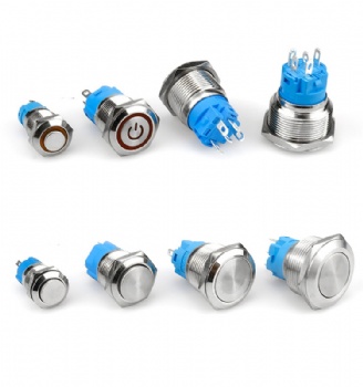 Waterproof Switches 12mm 16mm 19mm 22mm with silvering contact