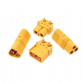 Amass XT30 XT60 XT60H XT90 MR30 connector lithium battery high current aviation plug with cover