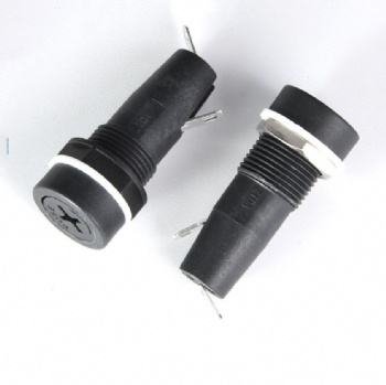 Customized tubular fuse holder 10A copper silver plated fuse tube