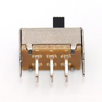 Toggle Switch SS22E01 with two gears, six legs sliding power switch